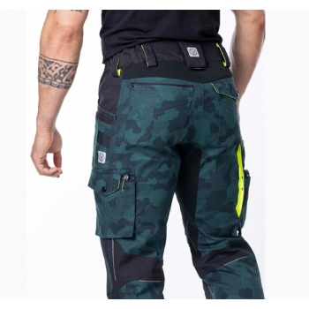 Spodnie robocze do pasa Creatron niebieskie H6636 / H6634 Ardon stretch